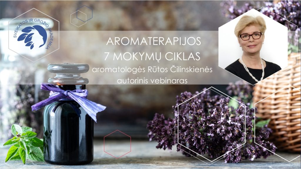aromaterapija, sveikatos ir grožio akademija,Trakai, eteriniai aliejai