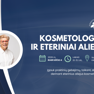 Kosmetologija ir eteriniai aliejai
