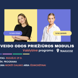 Veido odos priežiūros modulis | RUDUO